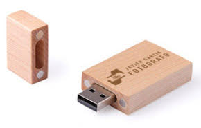 USB Madera Ecológico